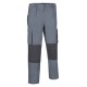 Pantalón Darko largo gris cemento gris carbón personalizado