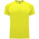 Camiseta técnica personalizada amarillo fluor