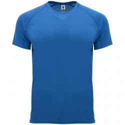 camiseta  técnica azul royal