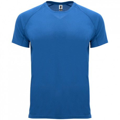 Camiseta Técnica Azul, Sello Idiomas