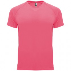 Camiseta técnica rosa lady