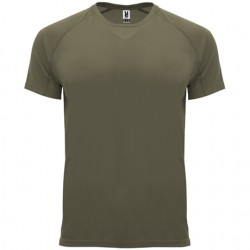Camiseta técnica verde militar