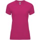 camiseta tecnica mujer rosa fluor