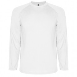 Camiseta Técnica personalizada  blanca manga larga